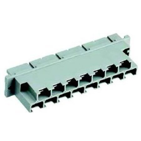 BEL POWER SOLUTIONS Board Euro Connector, 15 Contact(S), 2 Row(S), Female, Right Angle, Solder Terminal HZZ00114-G